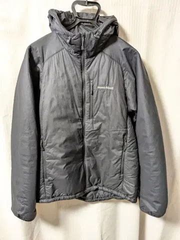 mont-bell 써멀 랩 후드티 블랙