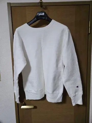 USA 챔피온 리버스 위브 복각 맨투맨 빨간색 택