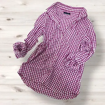 어반 리서치 깅엄 체크 긴팔 셔츠 1069p