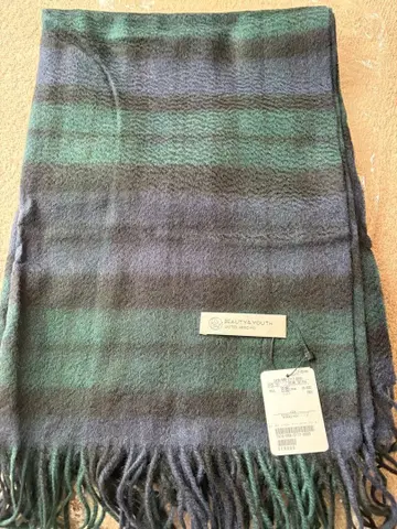 미사용 BEAUTY&YOUTH 캐시미어 스톨