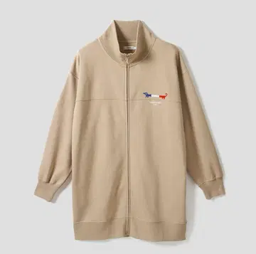 graniph 나카스기루 이누 속기모 지퍼 롱 맨투맨 그라니프