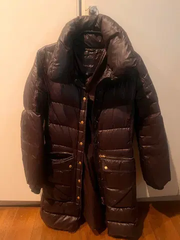 DUVETICA 다운 자켓 40 사이즈 다크 브라운 계열