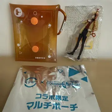 스시로 프로세카 텐마 츠카사의 아크릴 키링과 클리어 파우치