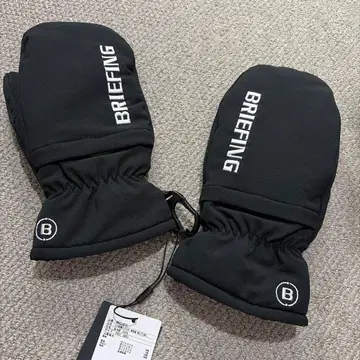 미사용 새상품 택 포함 브리핑 미튼 우먼 블랙