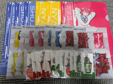 건담 지크액스 수성의 마녀 파일 클리어 시트 아크릴 스탠드