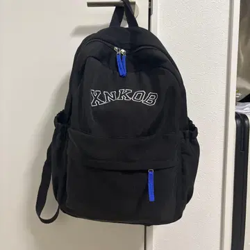 XNKOB 블랙 백팩 백팩