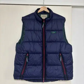 L.L.Bean 네이비 필드 페어 베스트 L 사이즈