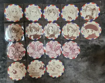 헤타리아 에어메일풍 코스터 세트