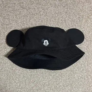 디즈니 리조트 미키 버킷햇 블랙
