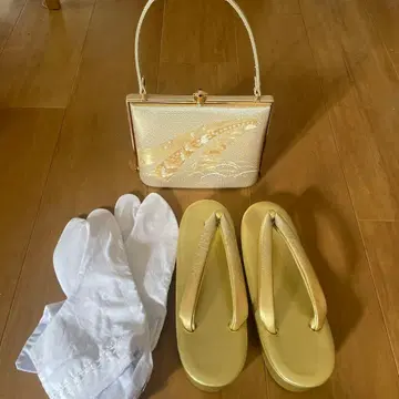 일본 의류용 백, 조리 및 후쿠스케 타비 24cm 세트 골드!