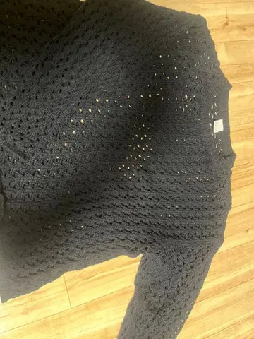 Casper John 다크 그레이 니트 스웨터