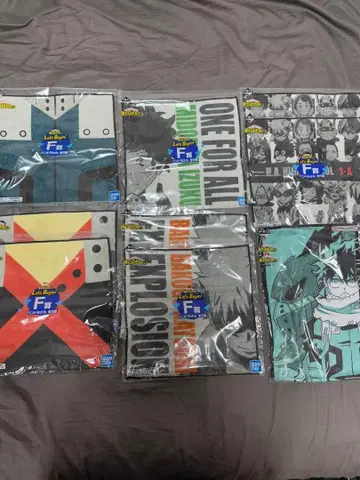 나의 히어로 아카데미아 제일복권 타월 세트