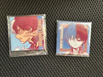 히로아카 버라이어티 백 스퀘어 캔뱃지 토도로키 쇼토