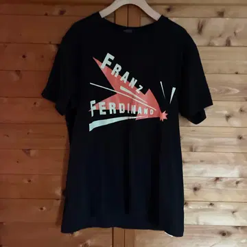 Franz Ferdinand 티셔츠 L 사이즈 블랙