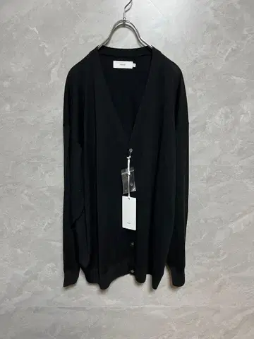 25AW High Gauge Knit Oversized Cardigan