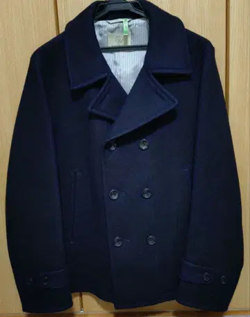 BEAUTY&YOUTH 코트 더블 남성용 L 사이즈 네이비