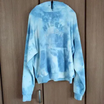 [NIEEH] 니히 타이 다이 후드티 클라우드 블루 한국