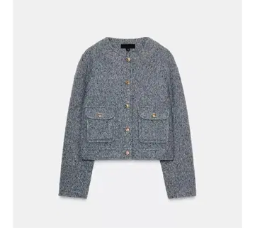 ZARA 부클레 숏 자켓