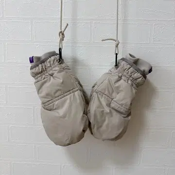 THE NORTH FACE 베이지 나일론 미튼 장갑