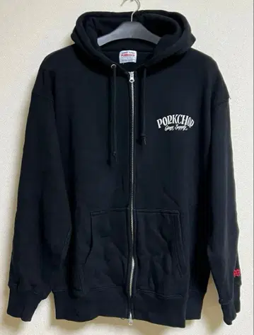 PORKCHOP GARAGE SUPPLY 지퍼 후드티 XL 블랙 새상품급