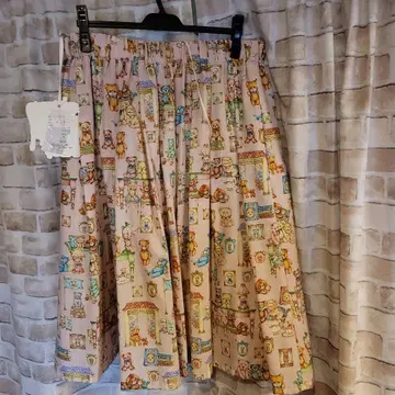 yukiemon 베어 스커트 3L 핑크