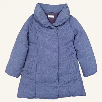 바니스뉴욕 숄카라 다운 코트 보라색 M 사이즈