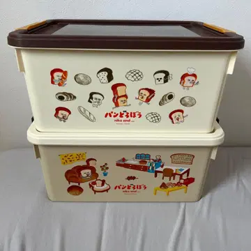 니코앤드 빵도둑 스토리지 박스 수납 박스 2종 세트