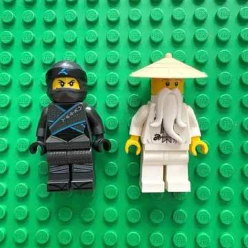 정품 LEGO 미니 피규어 닌자고
