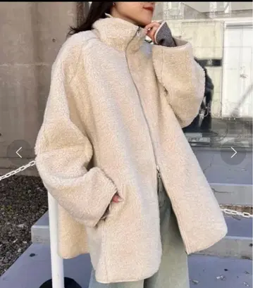 [차오패닉 티피] 리버서블 보아 아우터