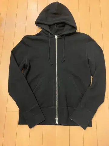 컨디션 최상 LOOPWHEELER x BEAMS+ 지퍼 맨투맨 후드티