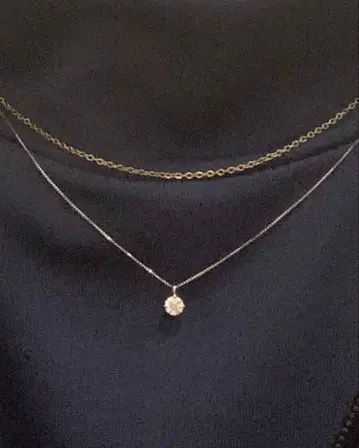 목걸이 레이어드 45cm