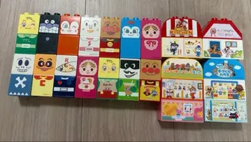 최종 가격 인하 호빵맨 캐릭터 블록 세트