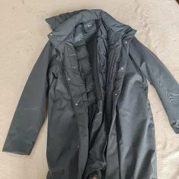 UNIQLO 후드 부착 다운 자켓 M 그레이