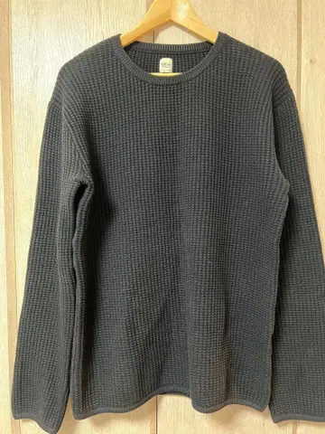 론 헤르만 와플 스웨터 블랙