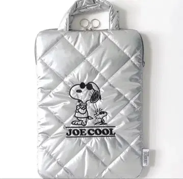 미사용 새상품 스누피 토트백 실버 여성용 태블릿 PC 케이스