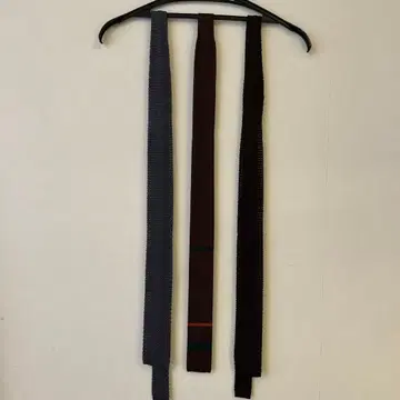 브룩스 외 니트 타이 3개 세트 트레디셔널