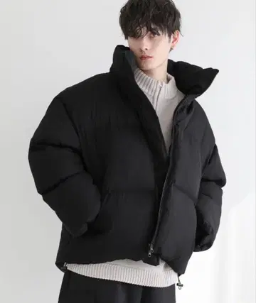 LILL 볼륨 하이넥 에코 다운 자켓