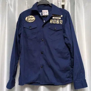 새상품급 Studio D'artisan Pioneer 워크 셔츠