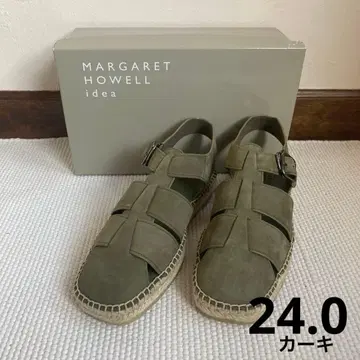 마가렛호웰 샌들 24.0 카키