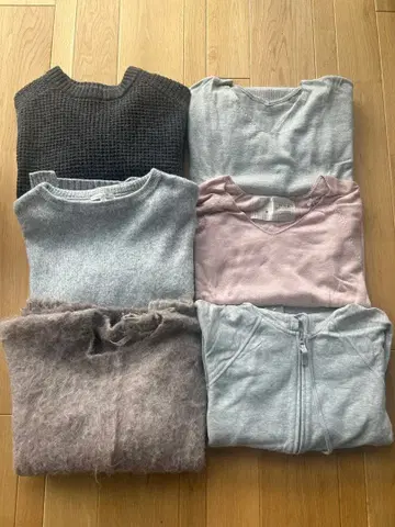 [배송비 포함] 니트 후드티 묶음 판매 빅 사이즈 L~LL