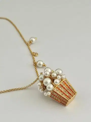 케이트 스페이드 팝콘 스테이트먼트 목걸이