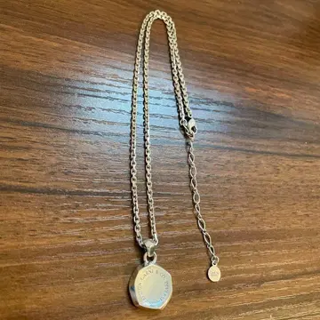 GARNI 가르니 실버 DC Stamp - L 목걸이