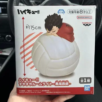 하이큐!! 스야스야 룸 라이트 쿠로오 테츠로 약 15cm