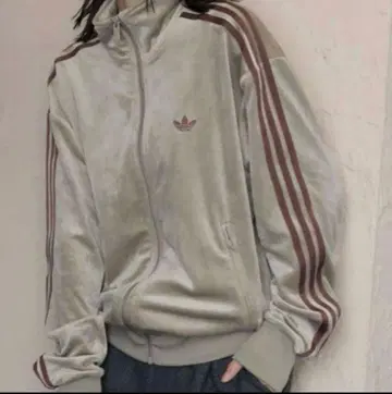 미사용 새상품 아디다스 저널 스탠다드 트랙탑 벨로아 XS