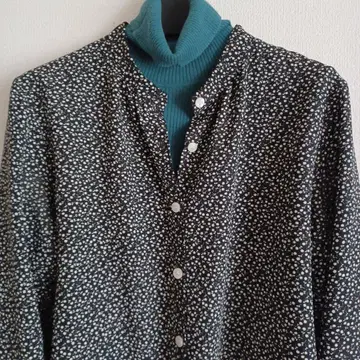 맥레거 여성용 미니 꽃무늬 블라우스(M)