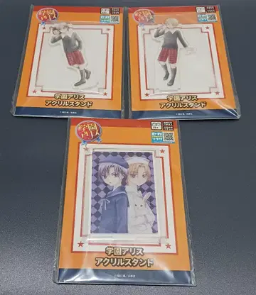 학원 앨리스 아크릴 스탠드 히나타 나츠메 노기 류카 3종 세트