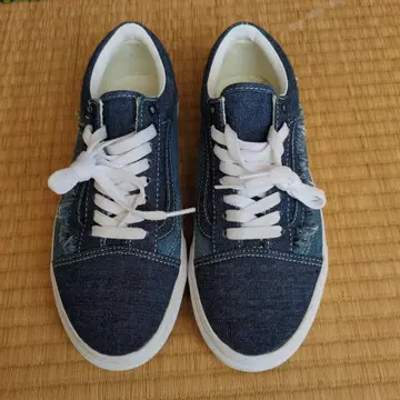 Vans 올드스쿨 데님 스니커즈 24.5