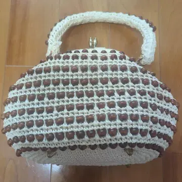 앤티크풍 가마구치 핸드백