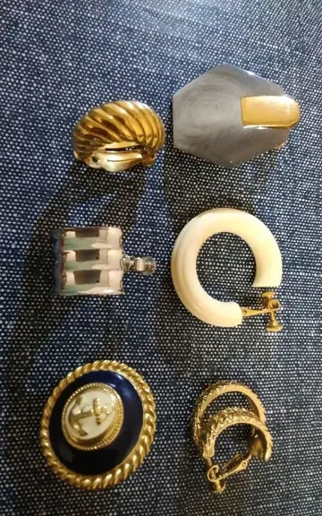 에이본 귀찌 6종 빈티지 묶음 판매