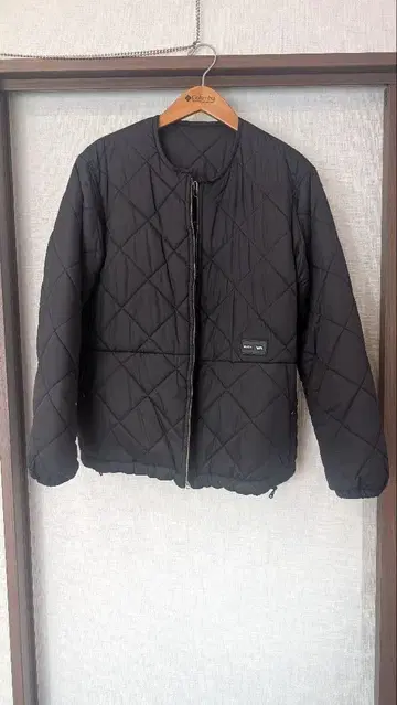 RVCA 루카 리버서블 충전솜 노카라 자켓